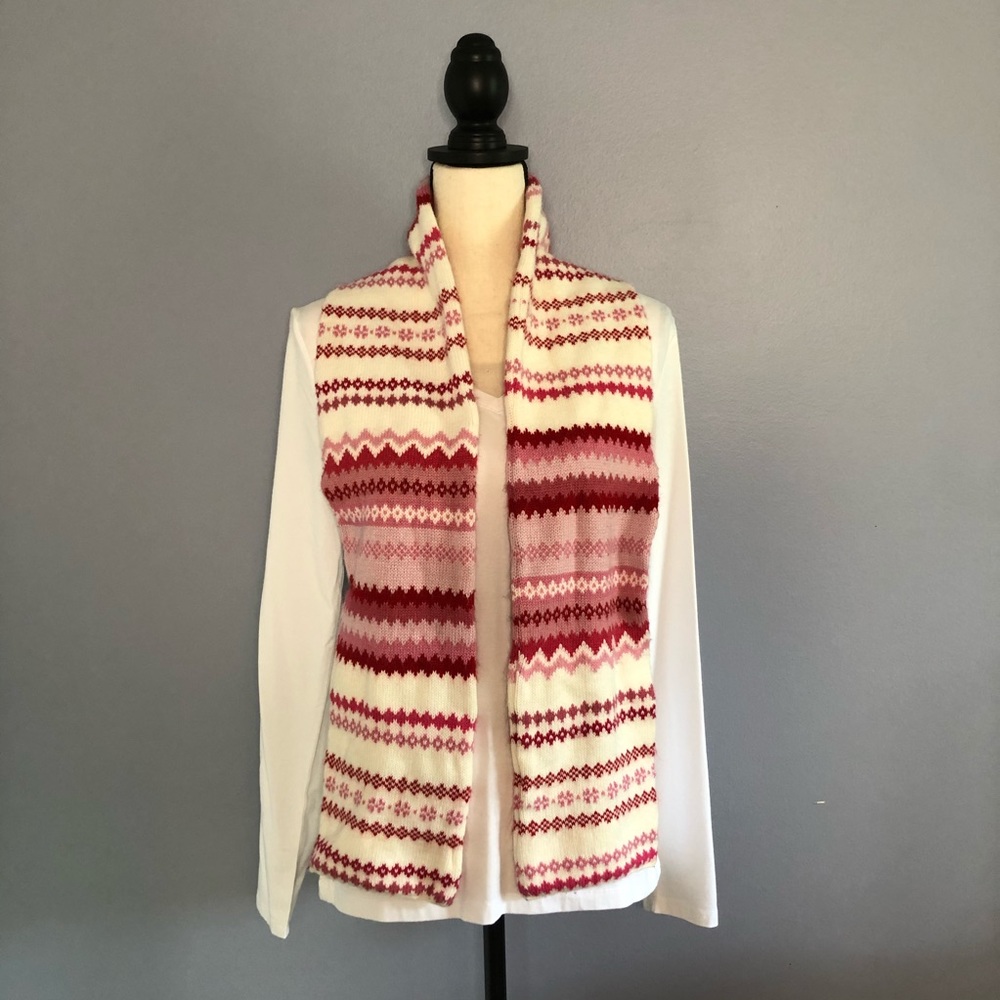 Joe Boxer zig zag scarf